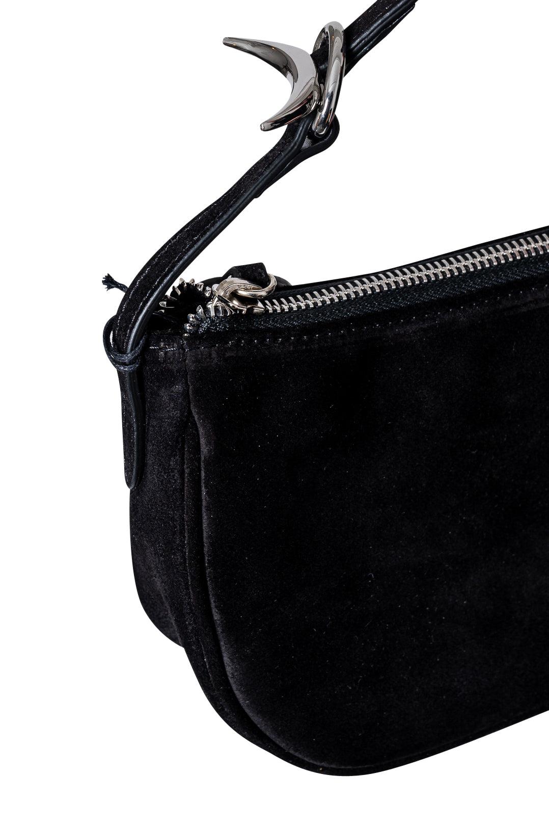 Little Liffner-Mini Moon Bag Cow Suede-dgallerystore