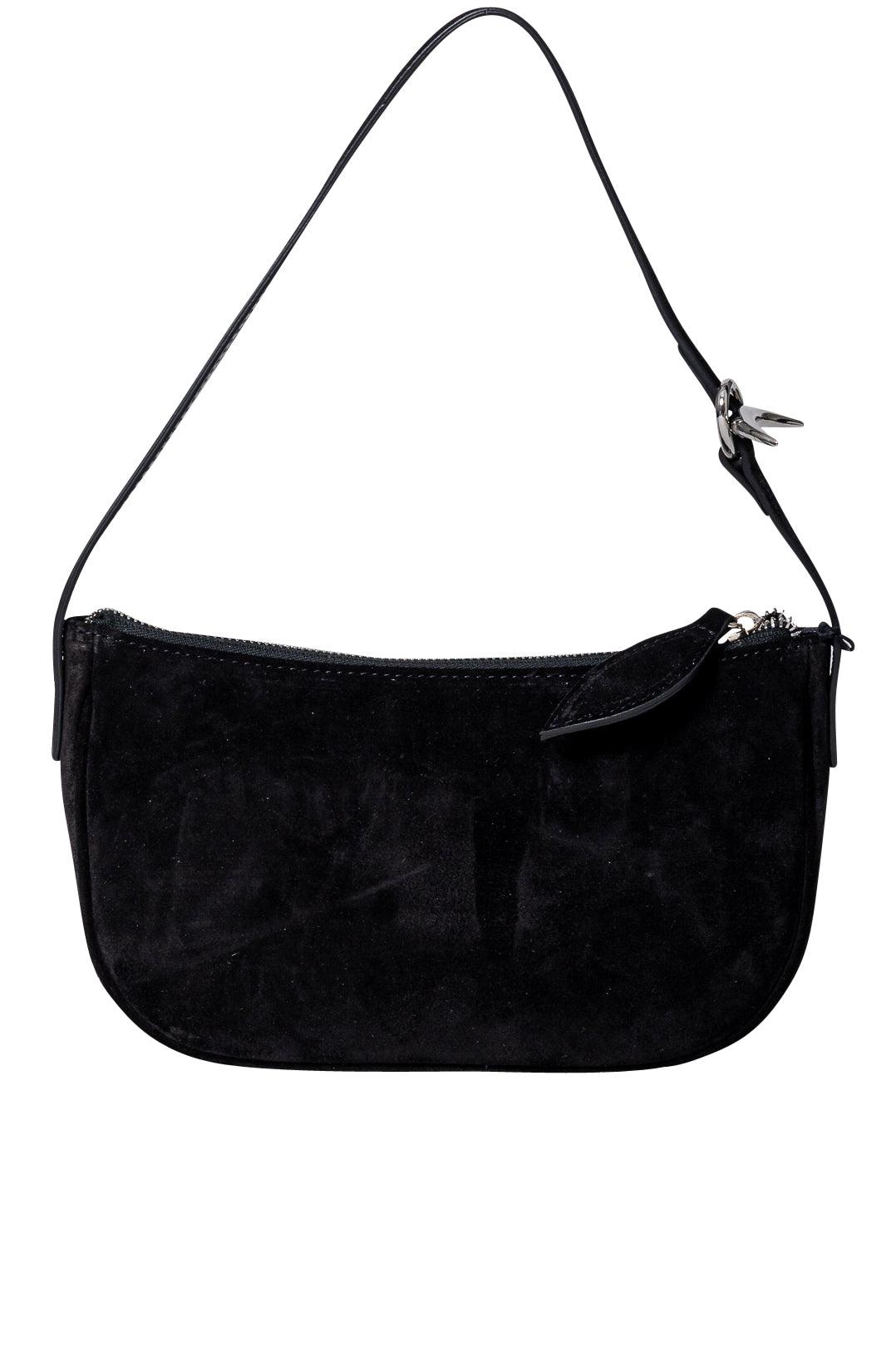 Little Liffner-Mini Moon Bag Cow Suede-dgallerystore