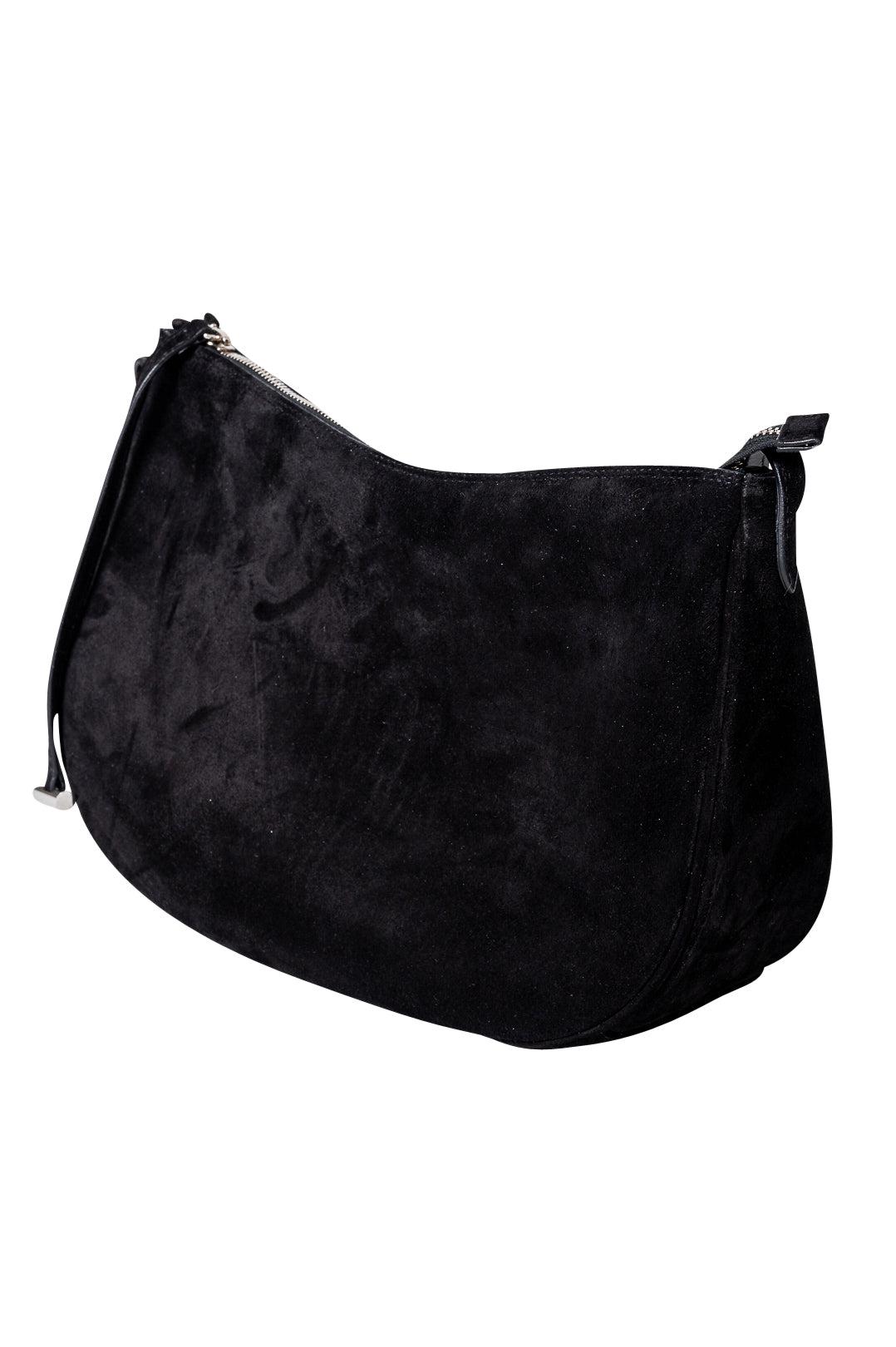 Little Liffner-Suede Moon Bag-dgallerystore