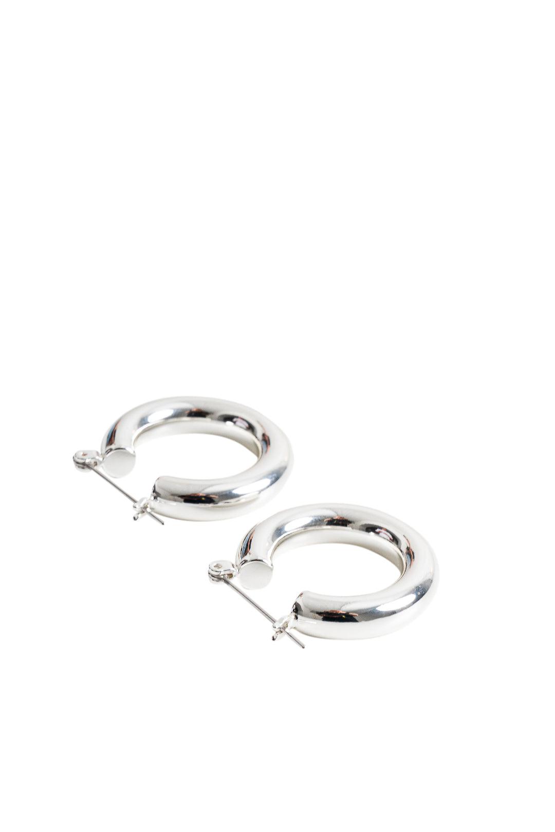 Luv Aj-Baby Amalfi Tube Hoops-PH17E-BATH-S Silver-dgallerystore