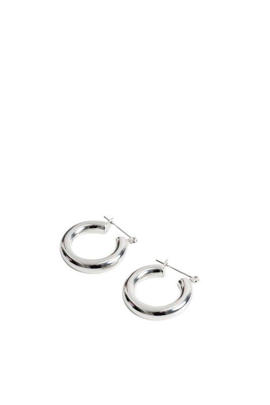 Luv Aj-Baby Amalfi Tube Hoops-PH17E-BATH-S Silver-dgallerystore