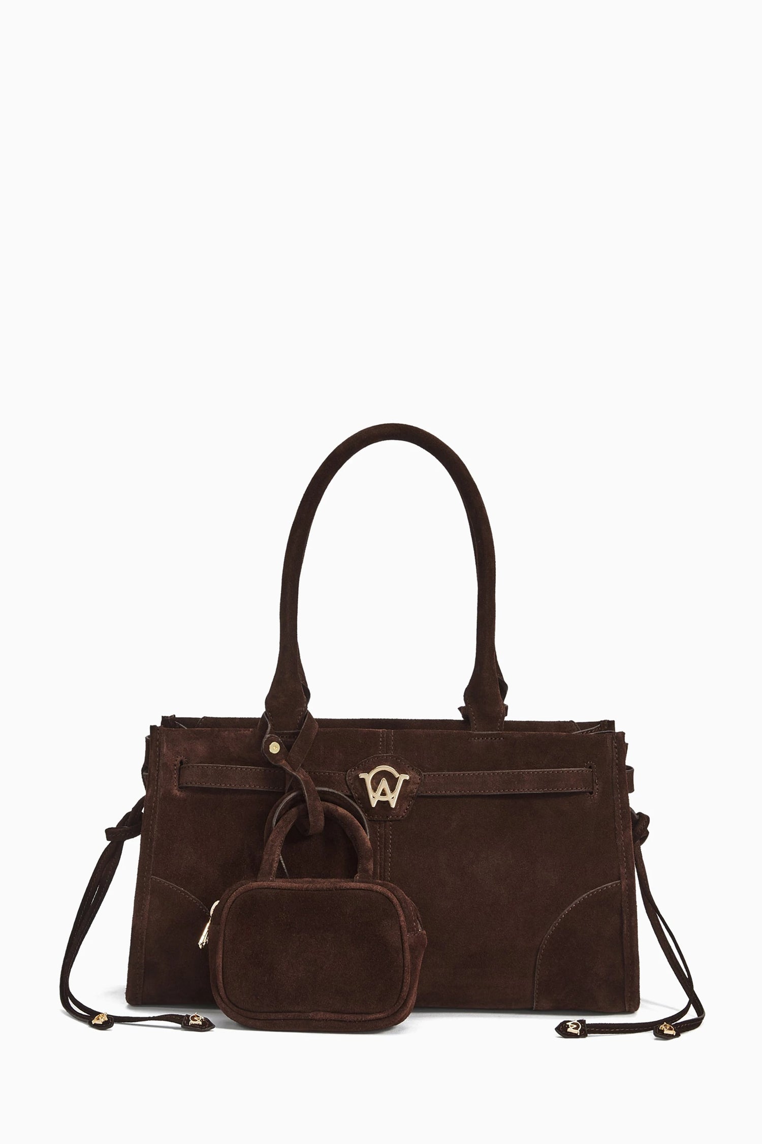 Manc-Mini zouzou shoulder bag in suede-dgallerystore