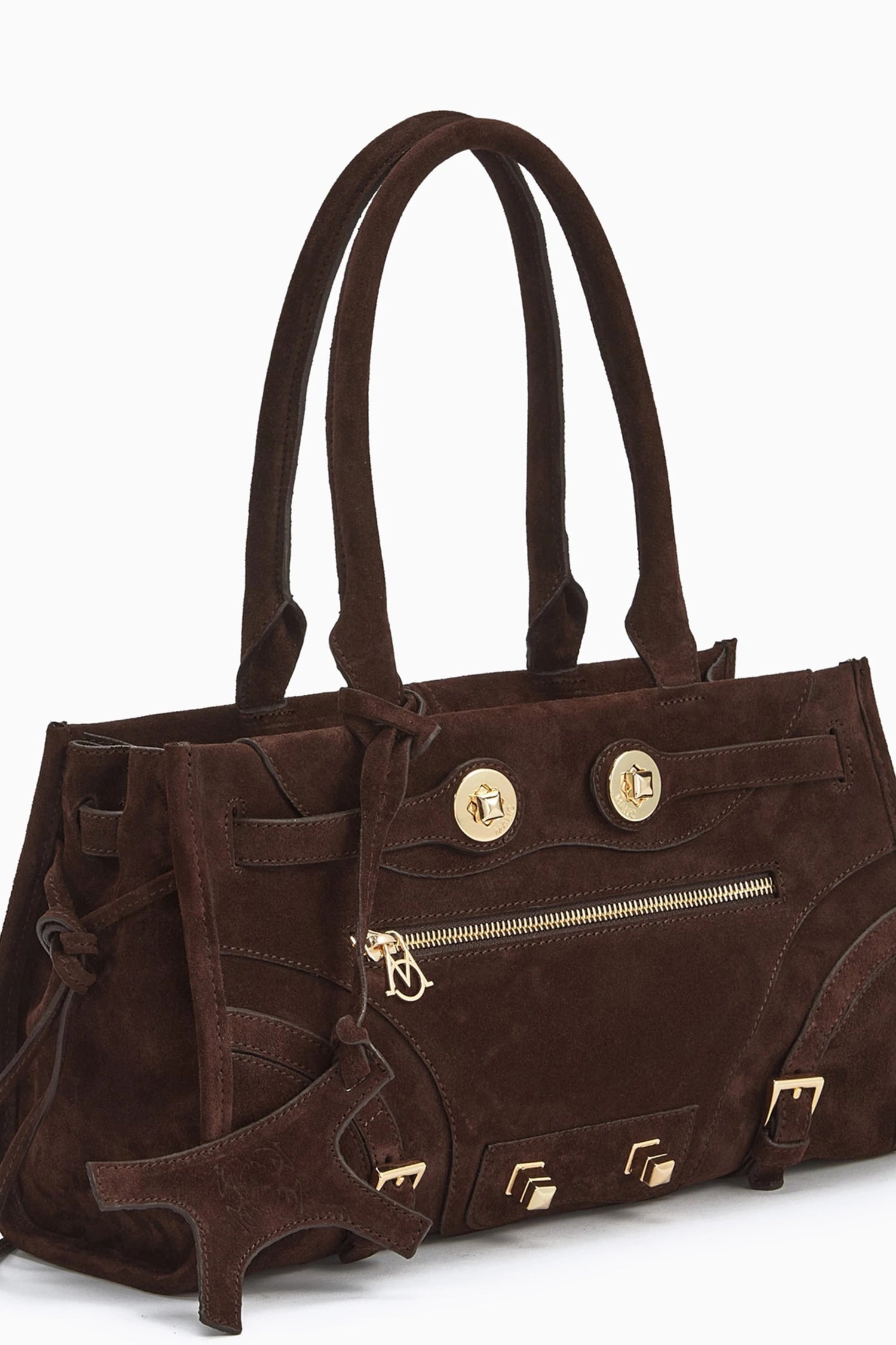 Manc-Mini zouzou shoulder bag in suede-dgallerystore