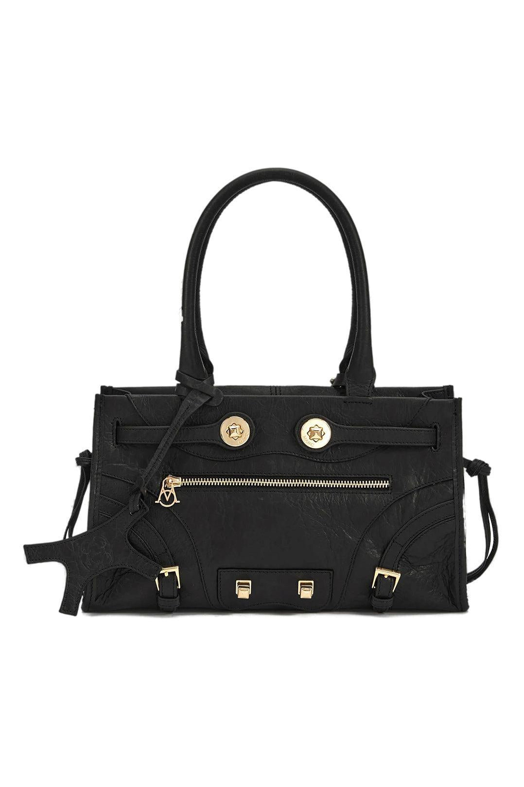Manc-Zouzou mini black women leather bag-dgallerystore