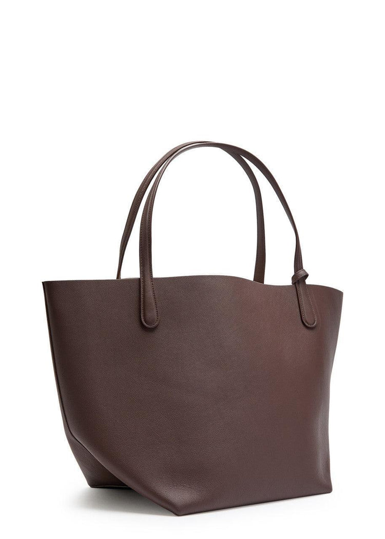 Mansur Gavriel-Everyday Soft Tote Chocolate Suede-dgallerystore