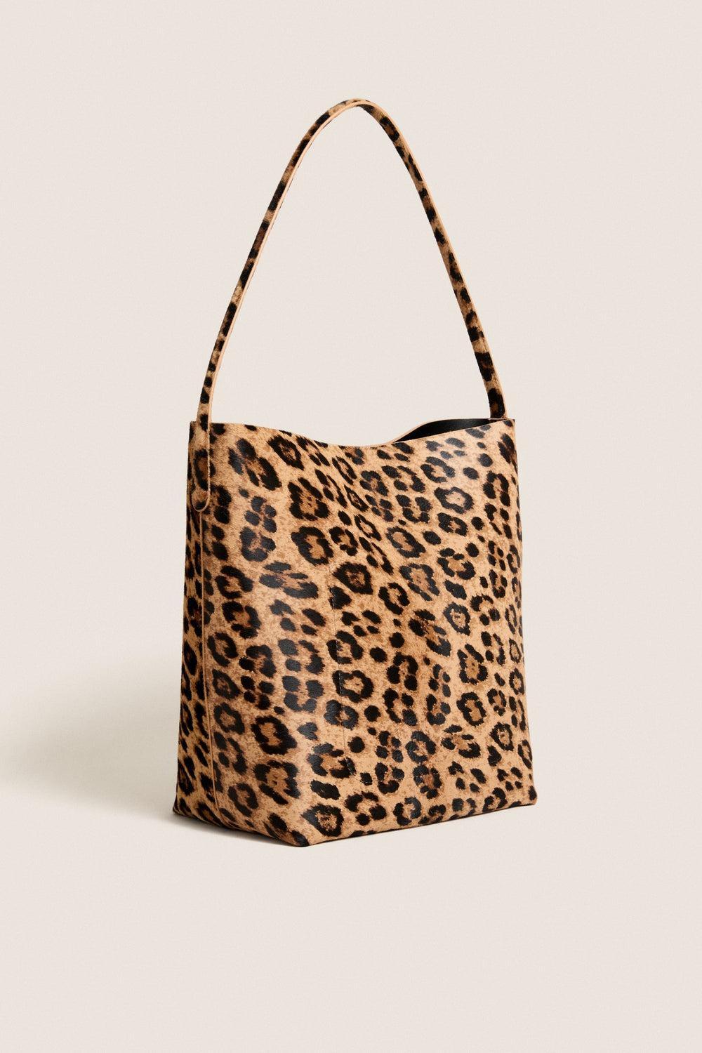 Mansur Gavriel-Leopard everyday cabas-dgallerystore