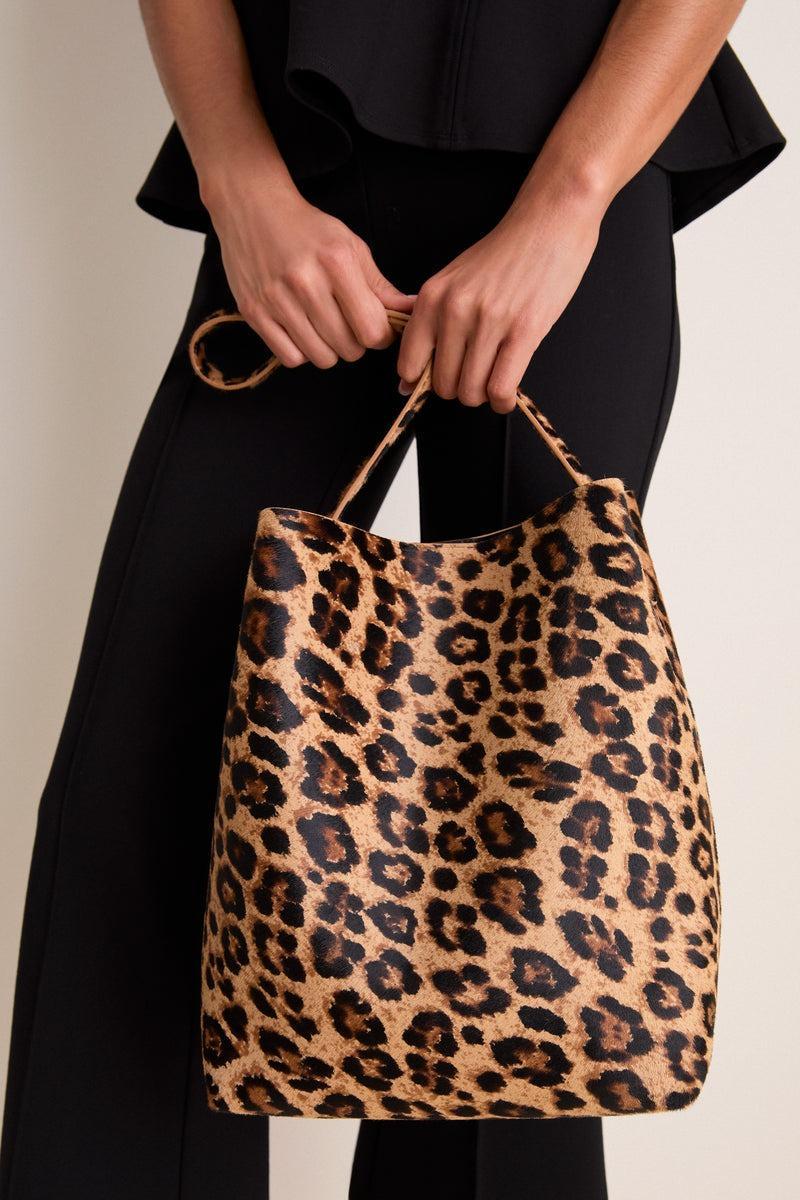Mansur Gavriel-Leopard everyday cabas-dgallerystore