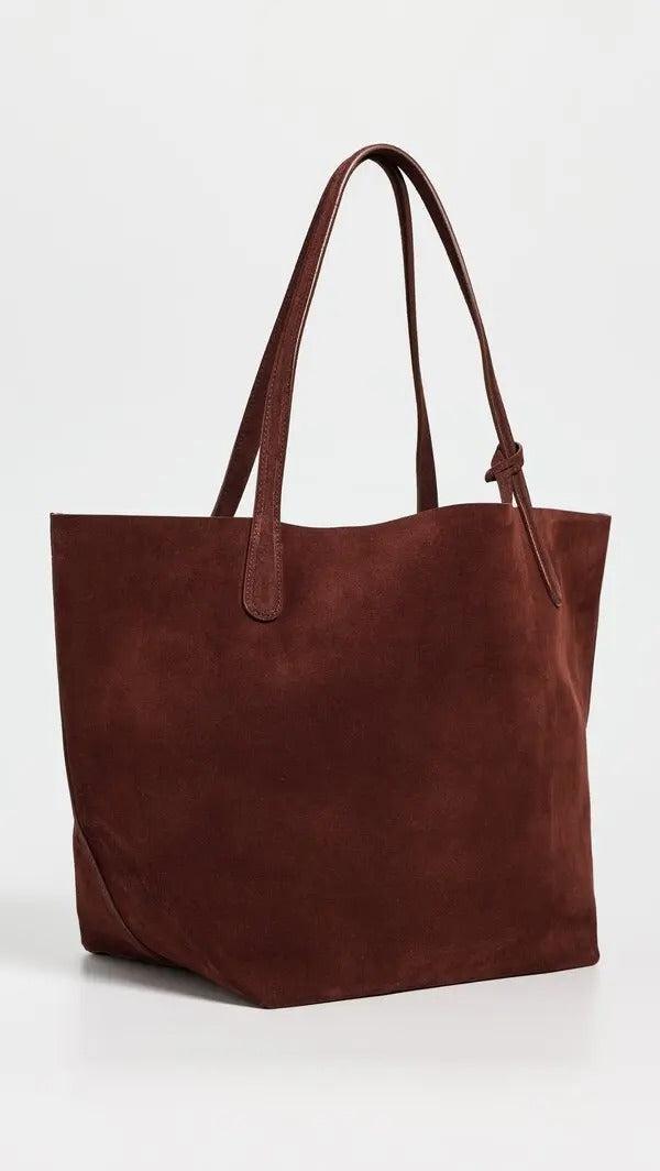 Mansur Gavriel-Mansur gavriel everyday soft tote Chocolate-dgallerystore