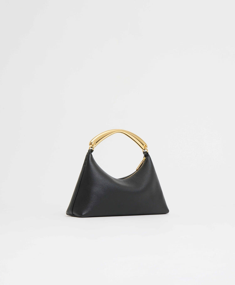 Mansur Gavriel-Metal handle rhea black-dgallerystore