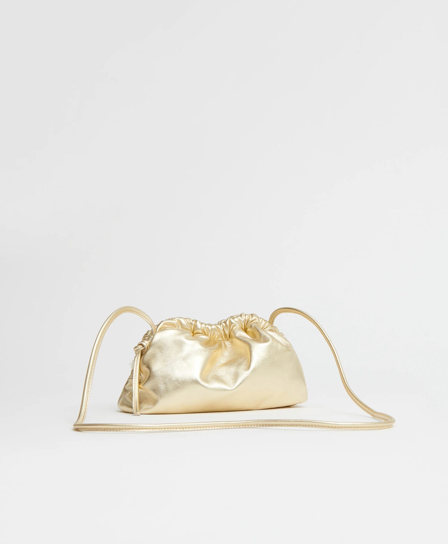 Mansur Gavriel-Mini cloud clutch gold 1-dgallerystore