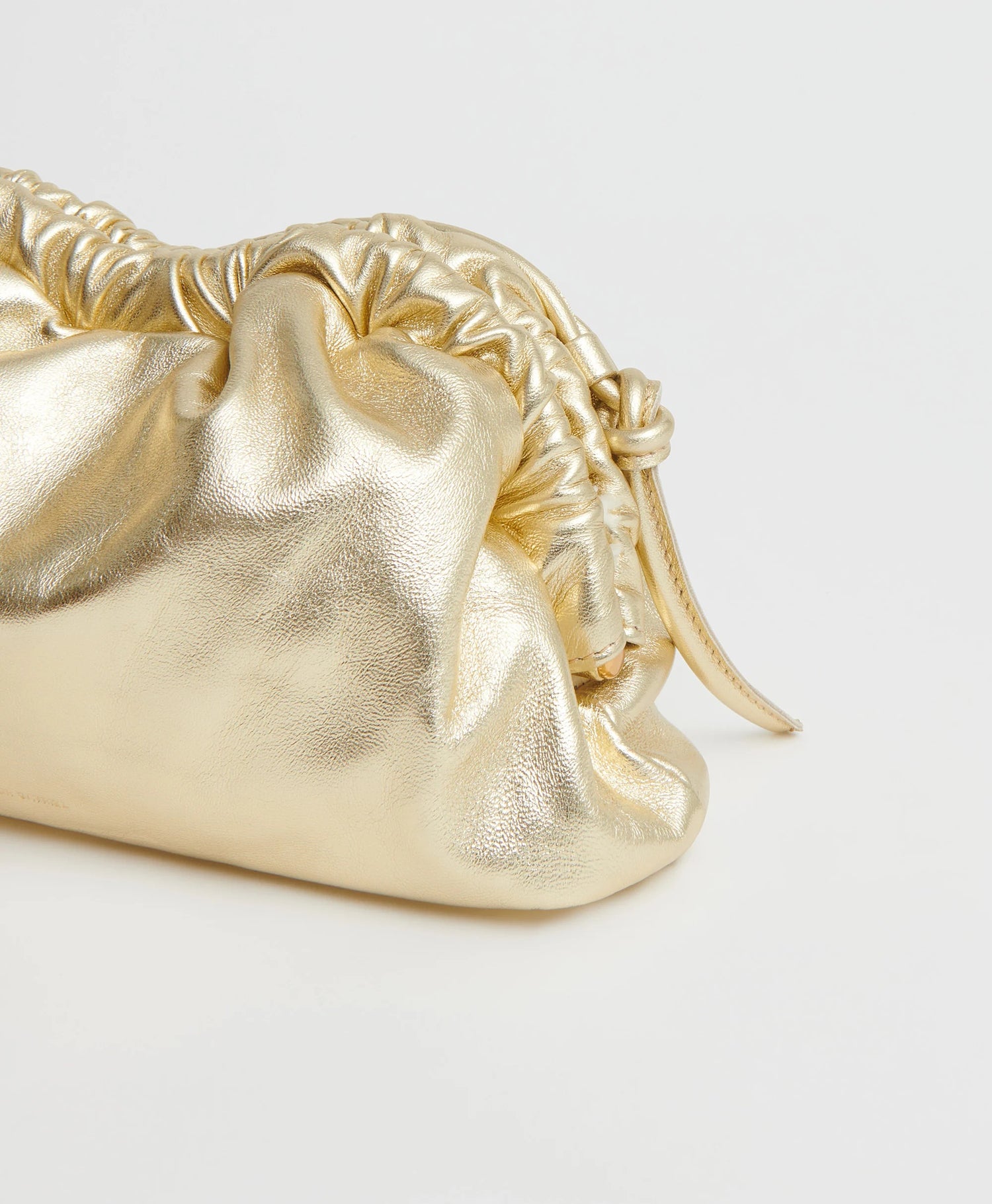 Mansur Gavriel-Mini cloud clutch gold 1-dgallerystore