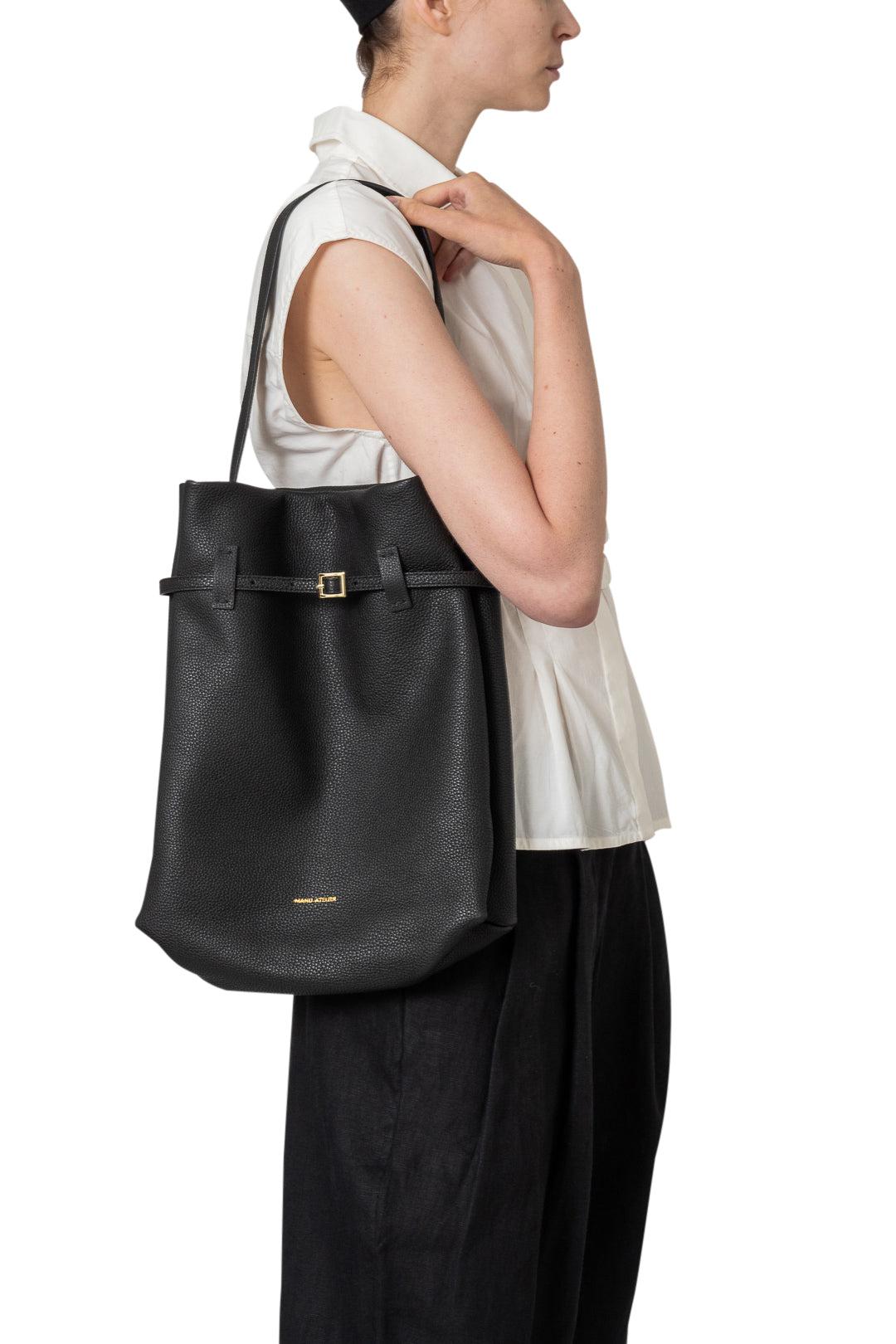 Manu Atelier-Tote Du Jour Full Grain Leather-2024147-dgallerystore