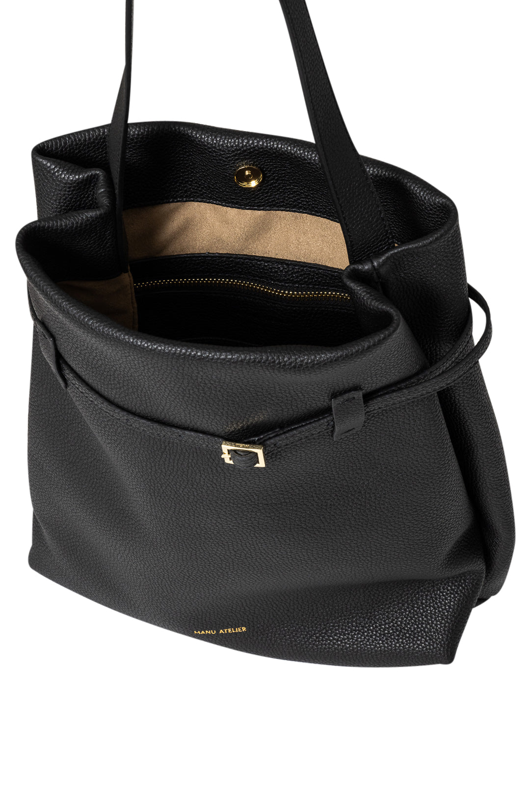 Manu Atelier-Tote Du Jour Full Grain Leather-dgallerystore