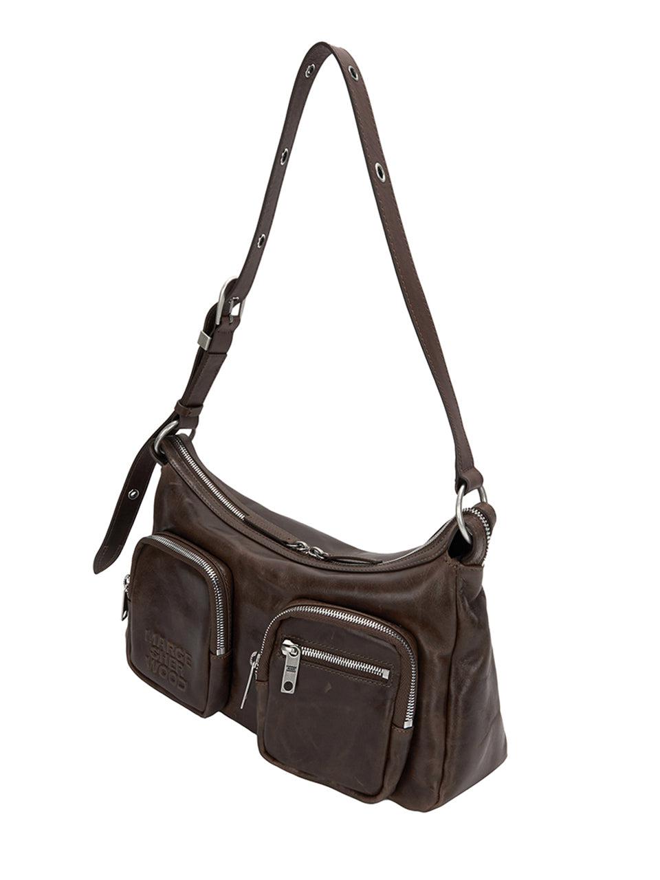 Margesherwood-OUTPOCKET HOBO washed brown pull-up-EE047340-dgallerystore