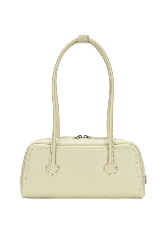 Margesherwood-SOFT BAGUETTE BAG blond wood plain-EE47652WHT-dgallerystore