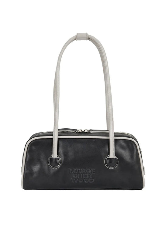 Margesherwood-Soft Boston EW Piping black light grey crinkle-dgallerystore