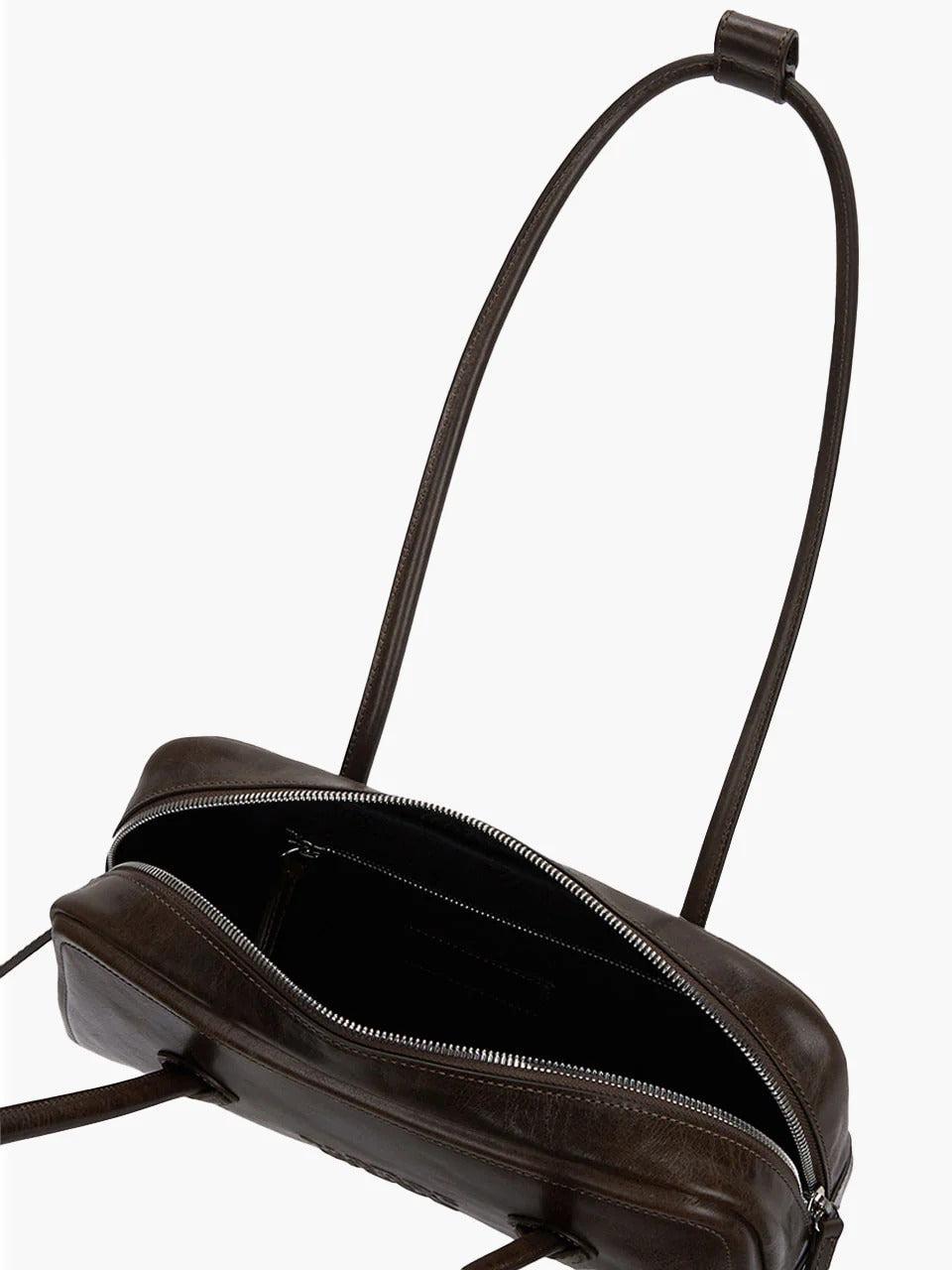 Margesherwood-Soft Boston EW washed brown pull-up-dgallerystore