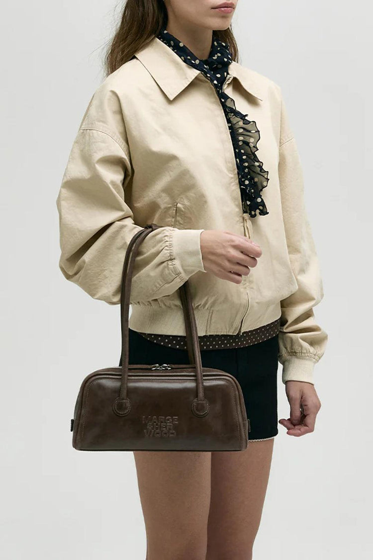Margesherwood-Soft Boston EW washed brown pull-up-dgallerystore