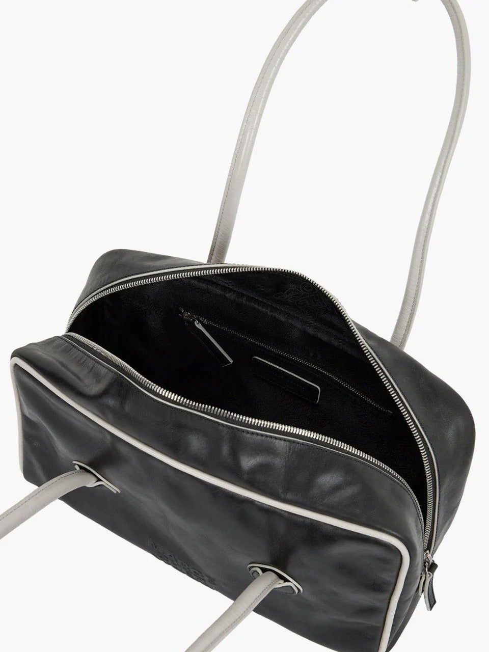 Margesherwood-Soft Boston Piping black light grey crinkle-dgallerystore