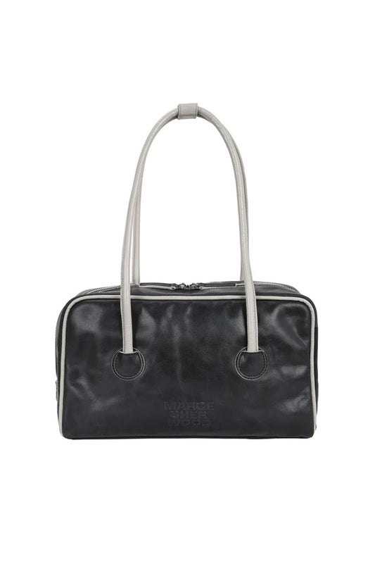 Margesherwood-Soft Boston Piping black light grey crinkle-dgallerystore