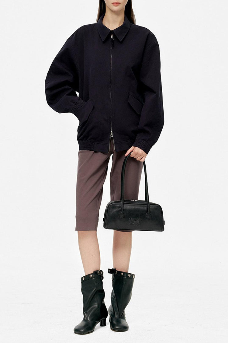 Margesherwood-Soft boston ew_black pull-up-dgallerystore