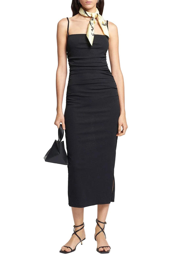 mesh jersey dress Mugler Glass Nylon Jersey Dress