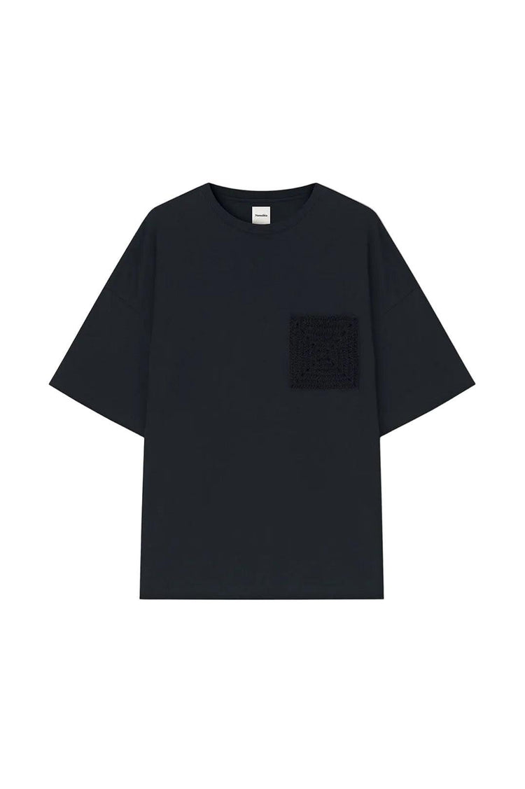 Nanushka-WREN ORIGAMI black-dgallerystore