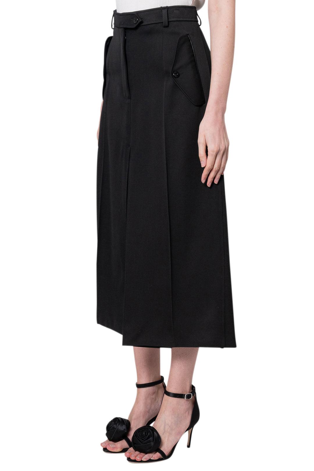 Nina Ricci-TAILORED MIDI SKIRT-16HJU034WV019812863 U9008-dgallerystore