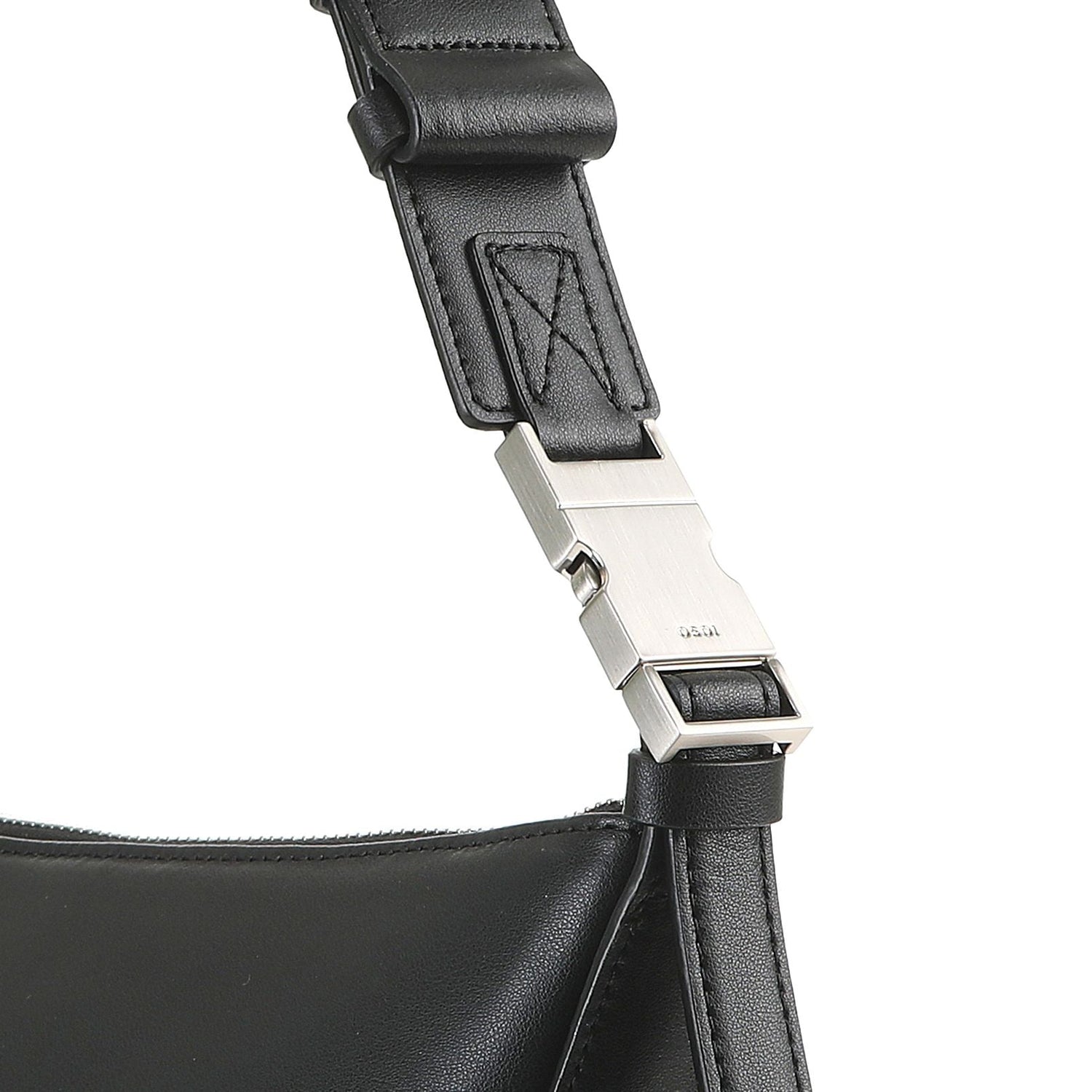 Osoi-Bean Twee Leather Shoulder Bag-24SB030-092-01-dgallerystore