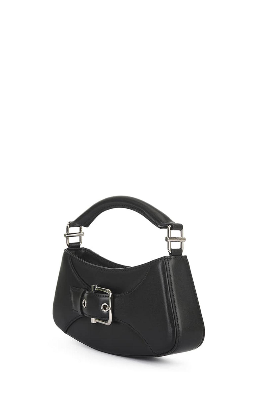 Osoi-Belted Brocle Small Black-23SB050-031-01-dgallerystore