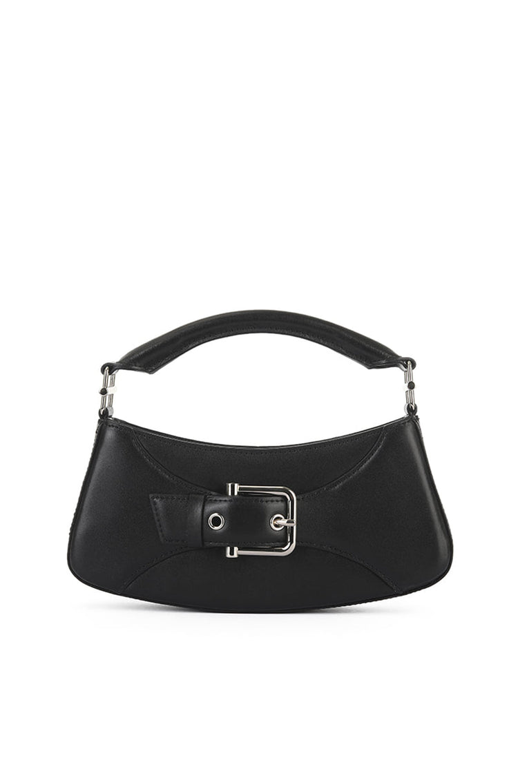 Osoi-Belted Brocle Small Black-23SB050-031-01-dgallerystore