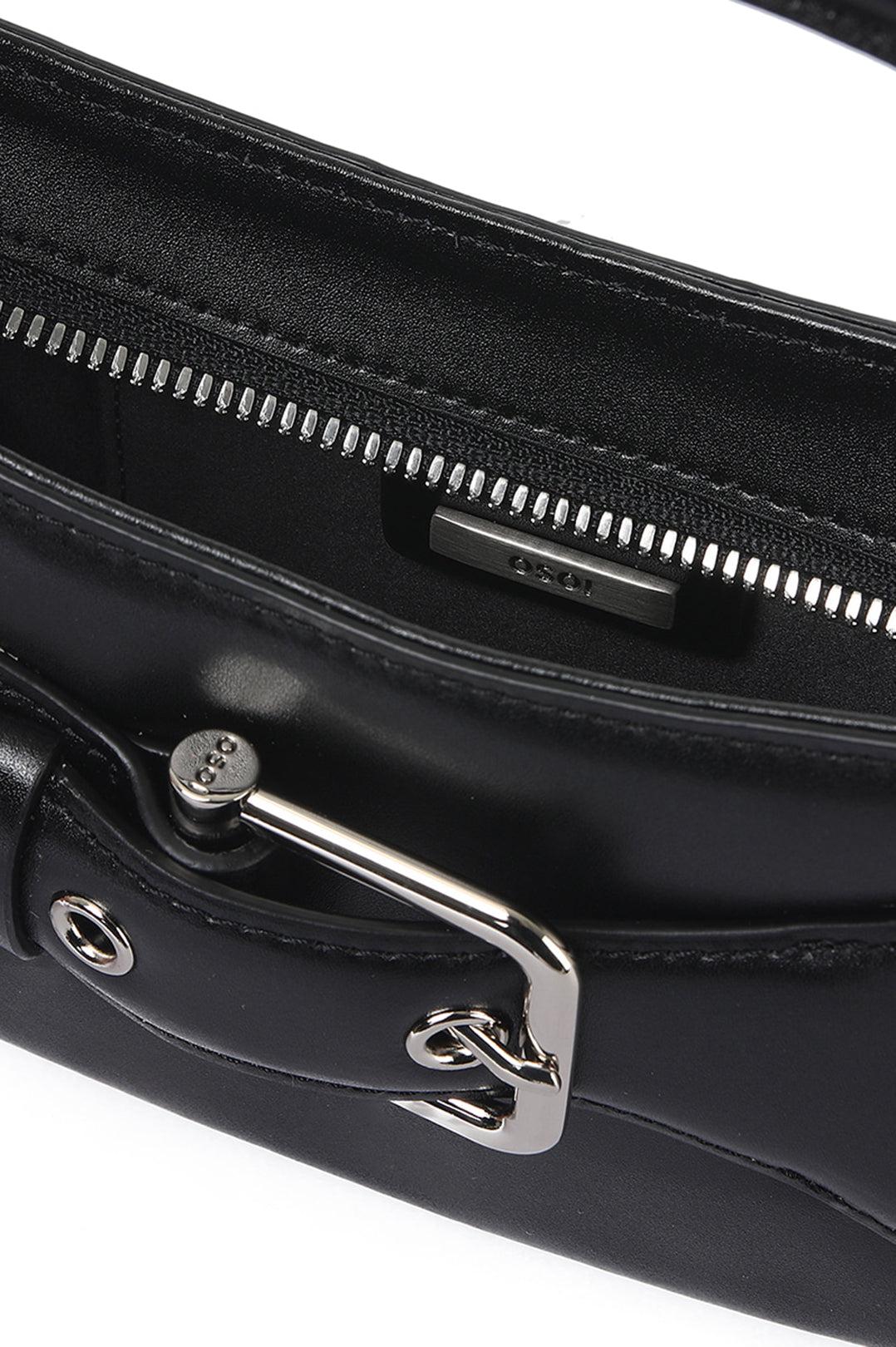 ★韓国人気★OSOI おそい★BELTED BROCLE_SMALL★ OSOI/オソイ/BELTED BROCLE_MICRO / BLACK（ショルダーバッグ