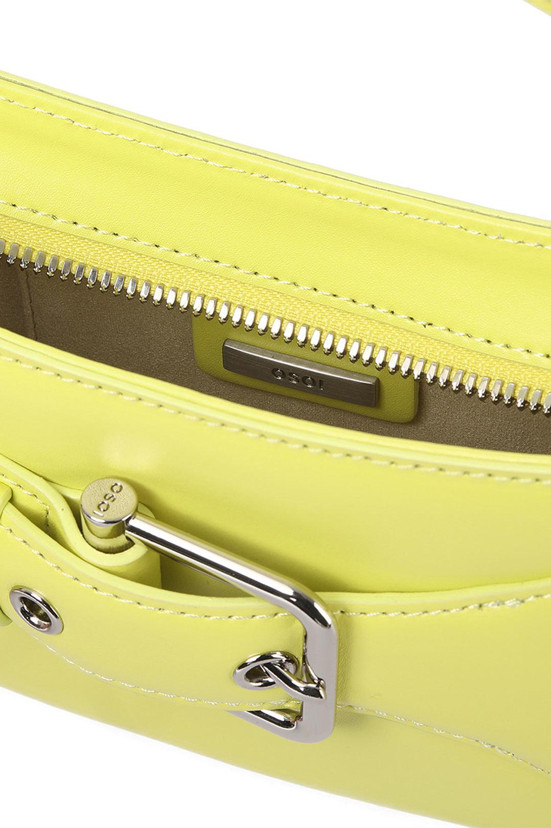 Sunny Yellow Leather Handbag