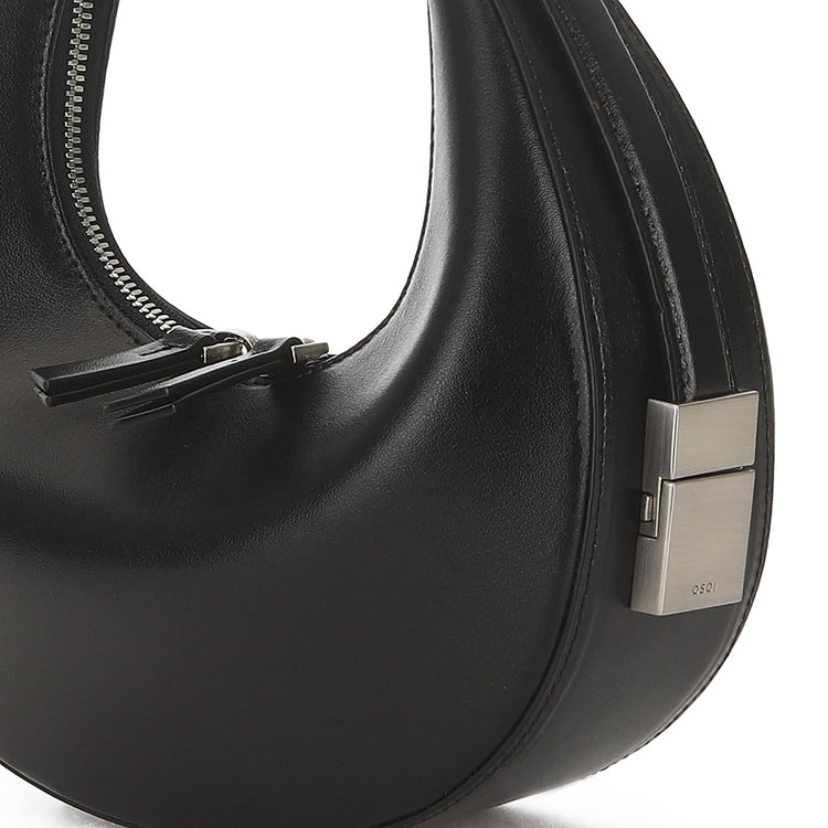 Osoi-Black Leather Toni Mini Handbag-dgallerystore