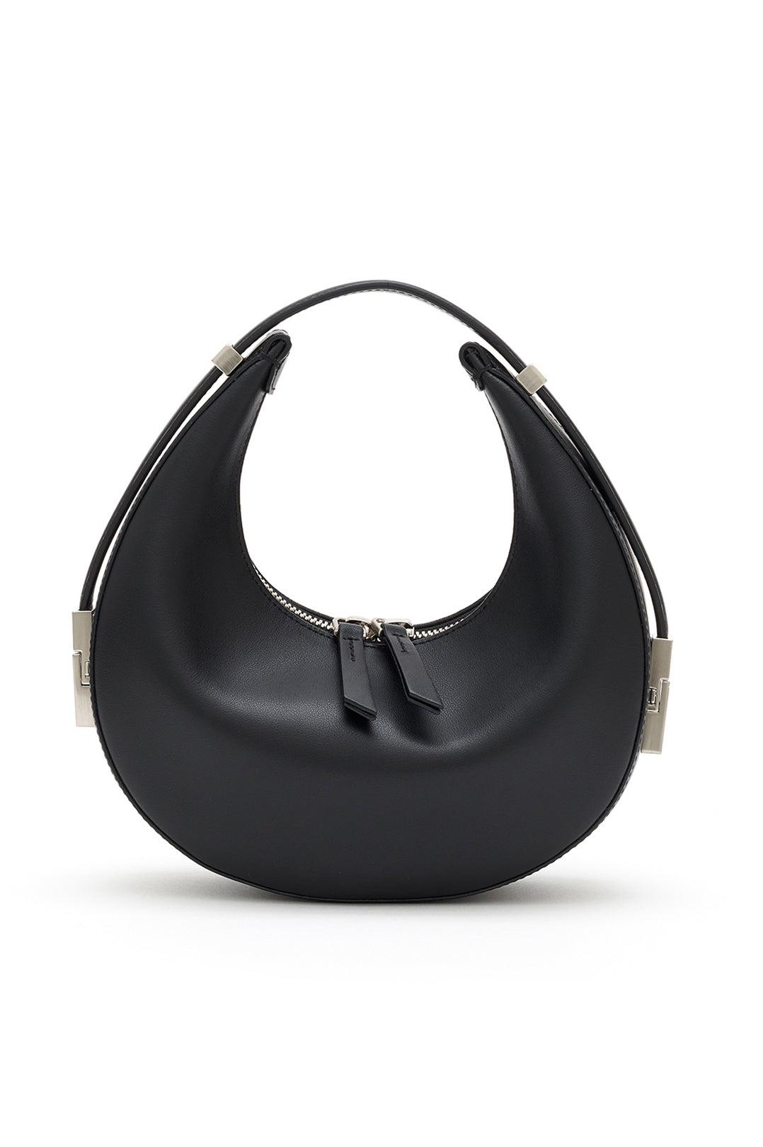 Osoi-Black Leather Toni Mini Handbag-dgallerystore