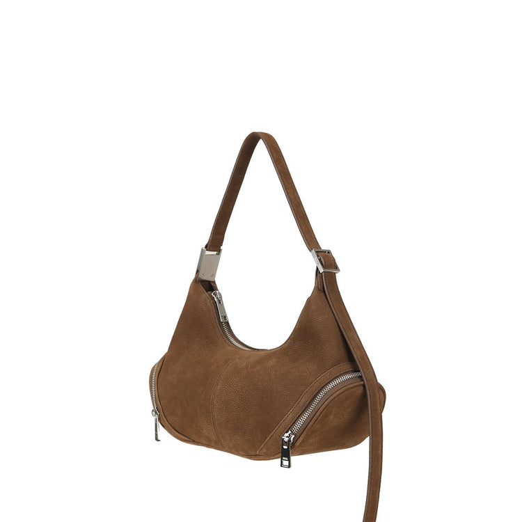 Osoi-Cargo Hobo Nubuck Brown-Cargo Hobo Nubuck Brown-dgallerystore