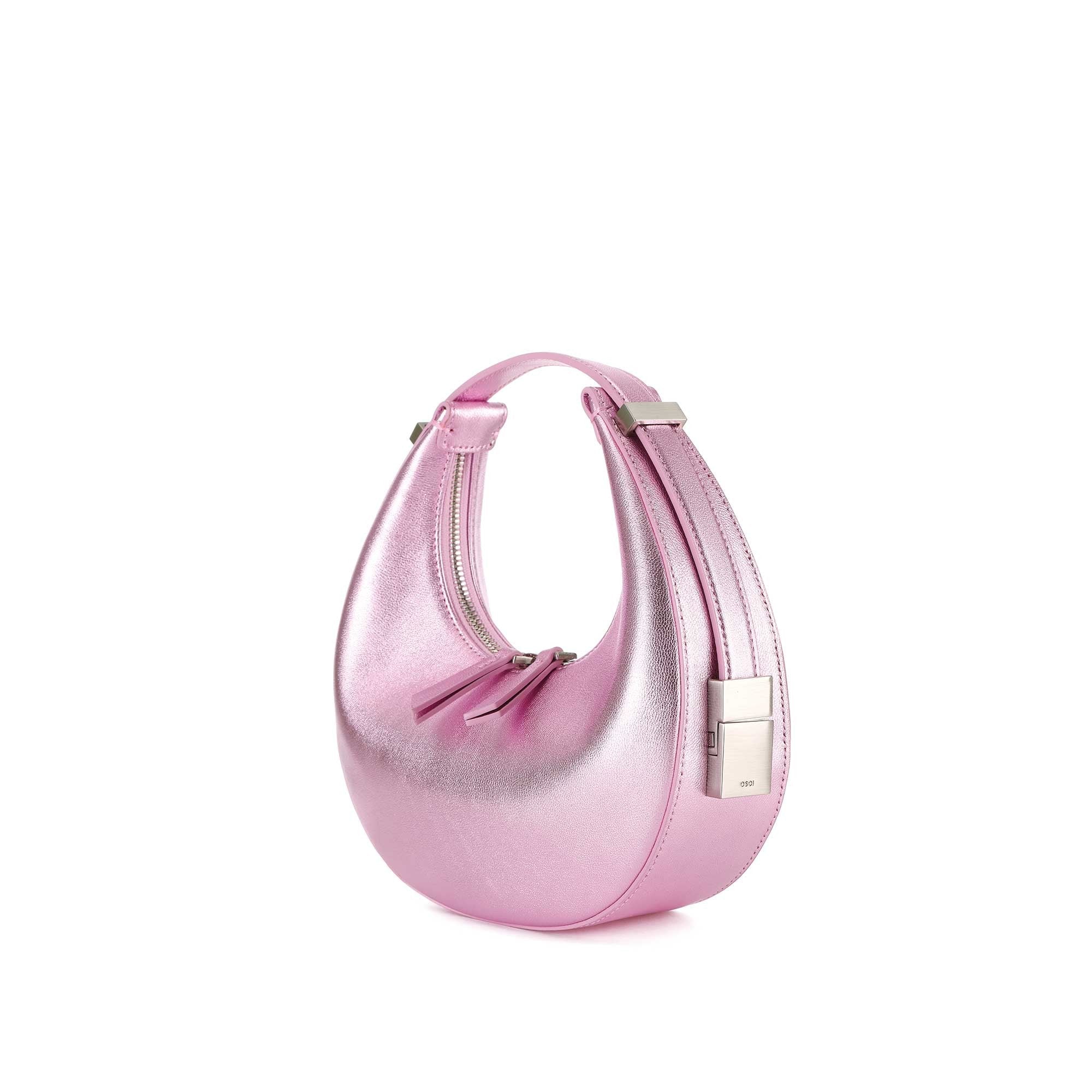 Metallic Pink Toni Mini Handbag