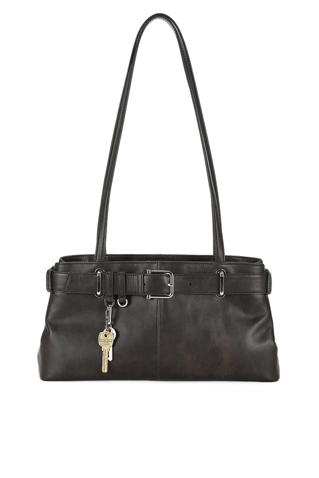 Osoi-Shoulder Brocle in Stain Brown-dgallerystore