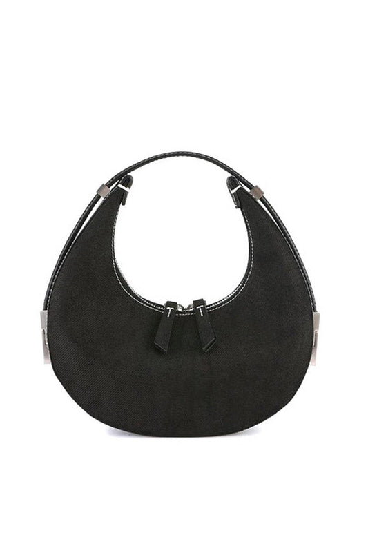 Osoi-Toni Mini Denim Black Handbag-23FB030-101-03-dgallerystore