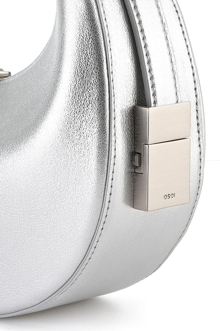 Osoi-Toni Mini Silver Handbag-23SB030-101-09-dgallerystore