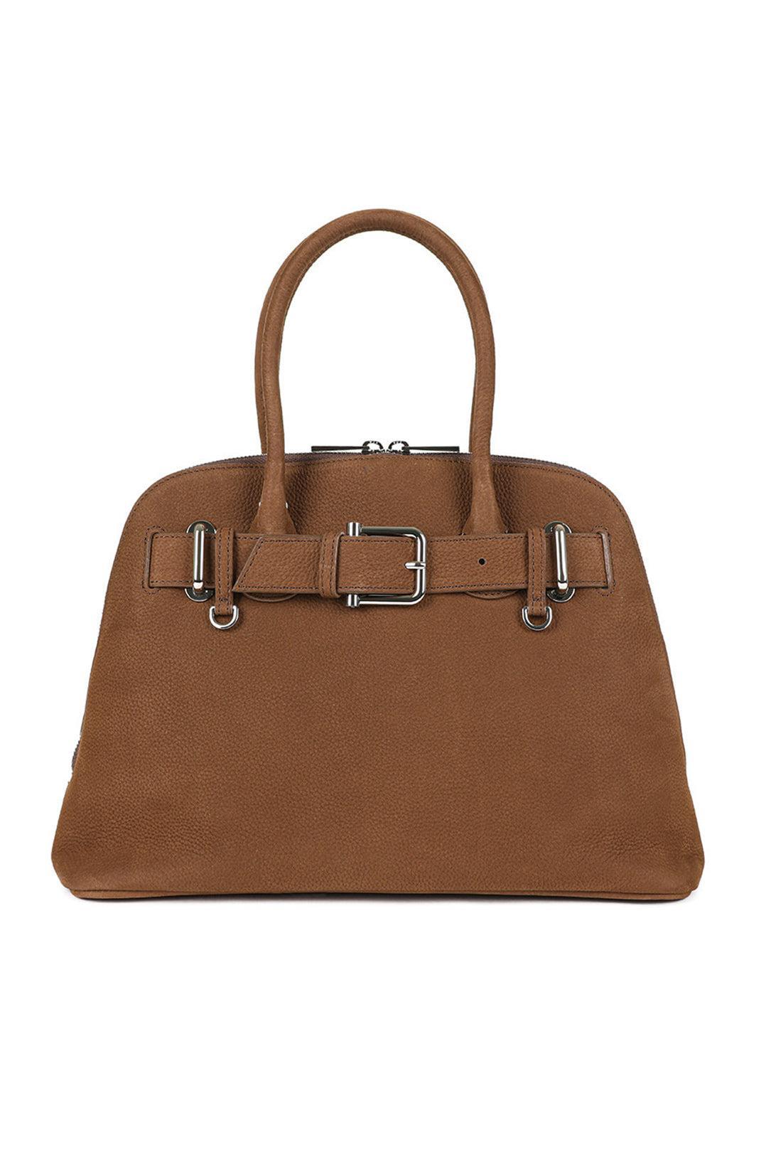 【OSOI】韓国人気★ZIP BROCLE MID BAG (全色) OSOI＞ZIP BROCLE MINI バッグ TAN