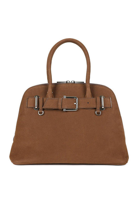 Osoi-Zip Brocle In Nubuck Brown-dgallerystore