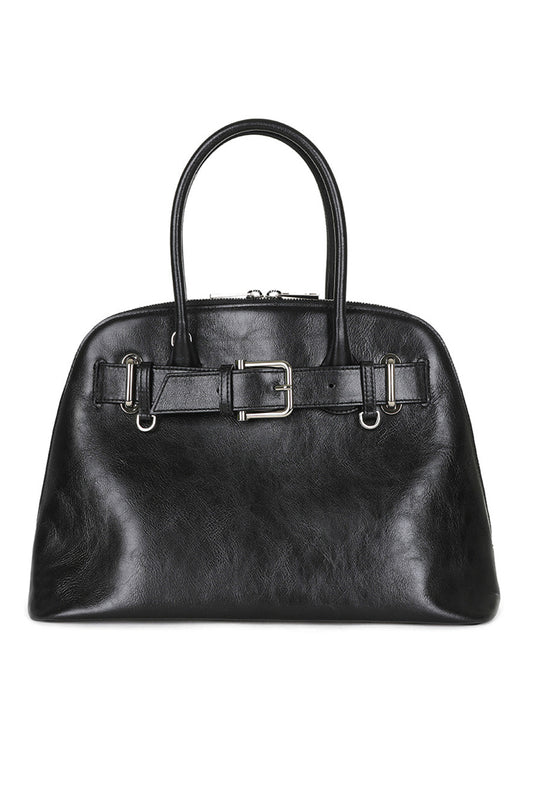 Osoi-Zip Brocle In Stone Black-dgallerystore