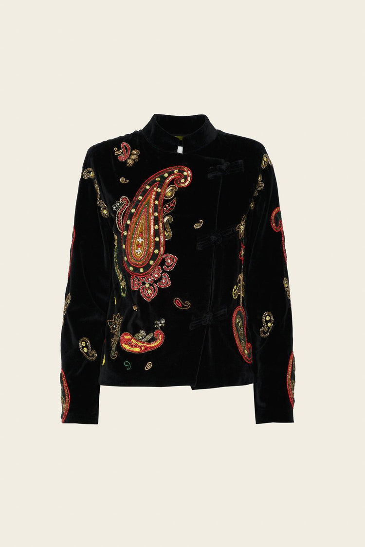 Philippa 1970-Angela black jacket-dgallerystore