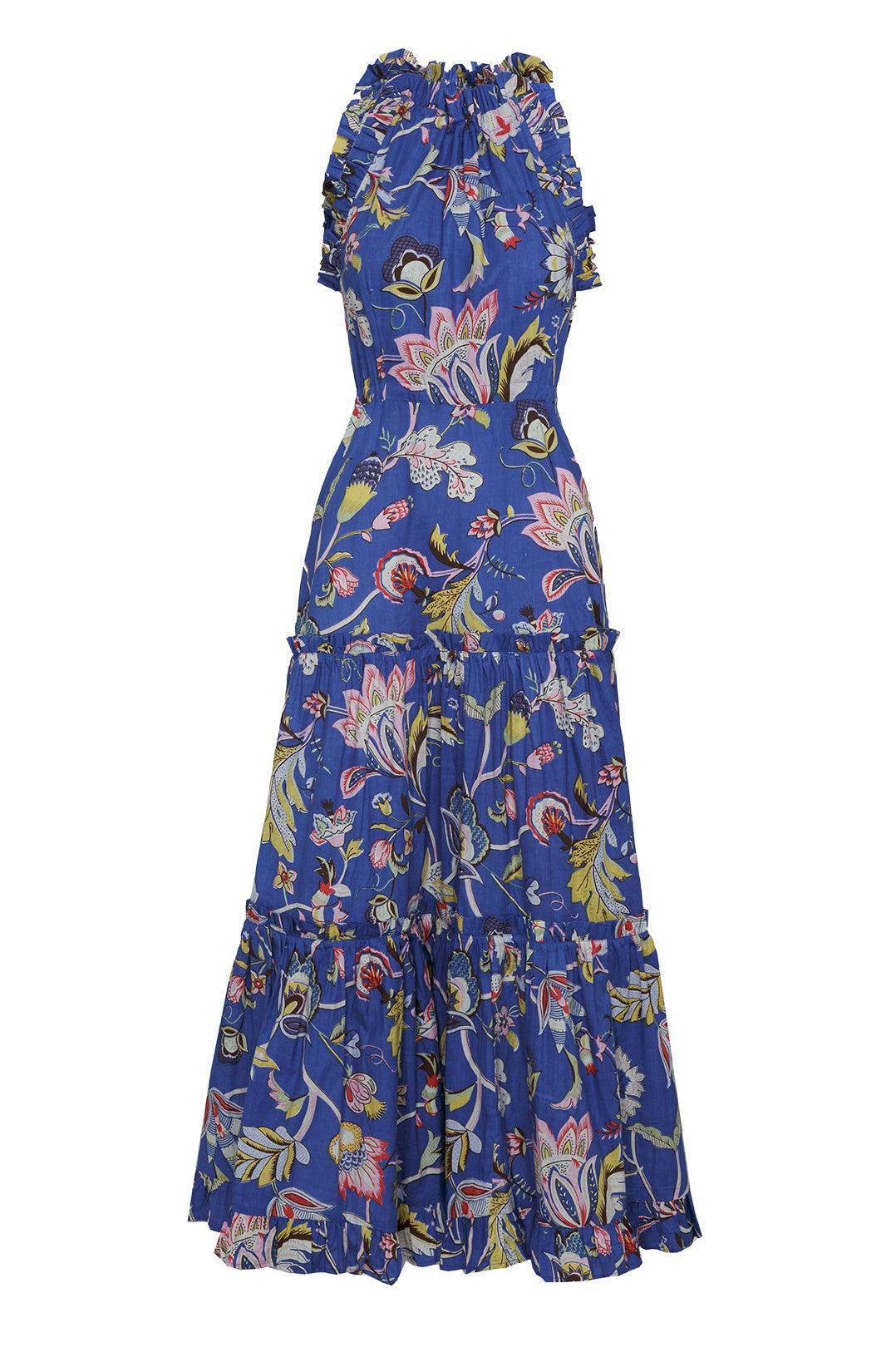 Philippa 1970-Dress Shiloh Light Blue-dgallerystore