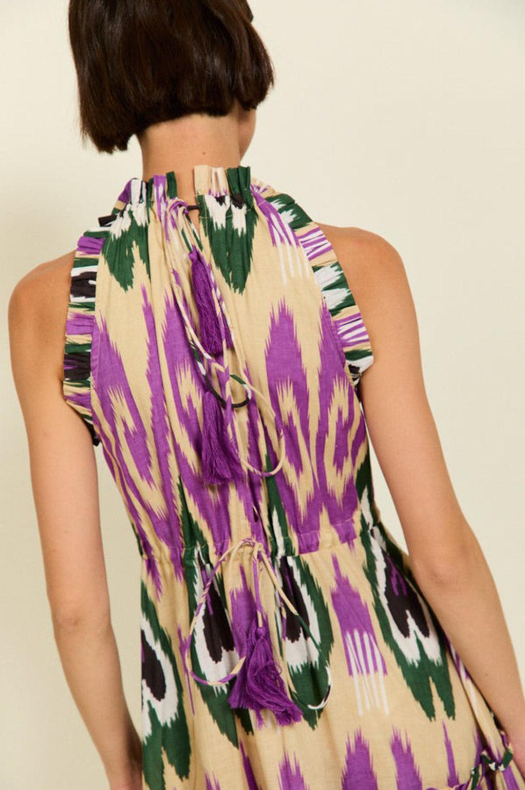 Philippa 1970-Shiloh Ikat Dress-dgallerystore