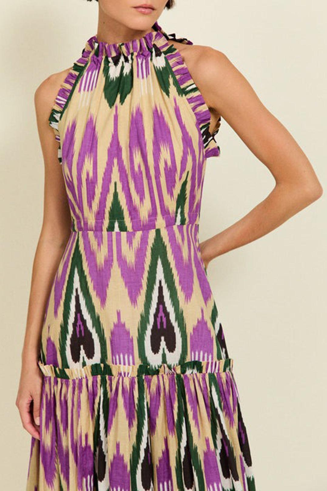Philippa 1970-Shiloh Ikat Dress-dgallerystore