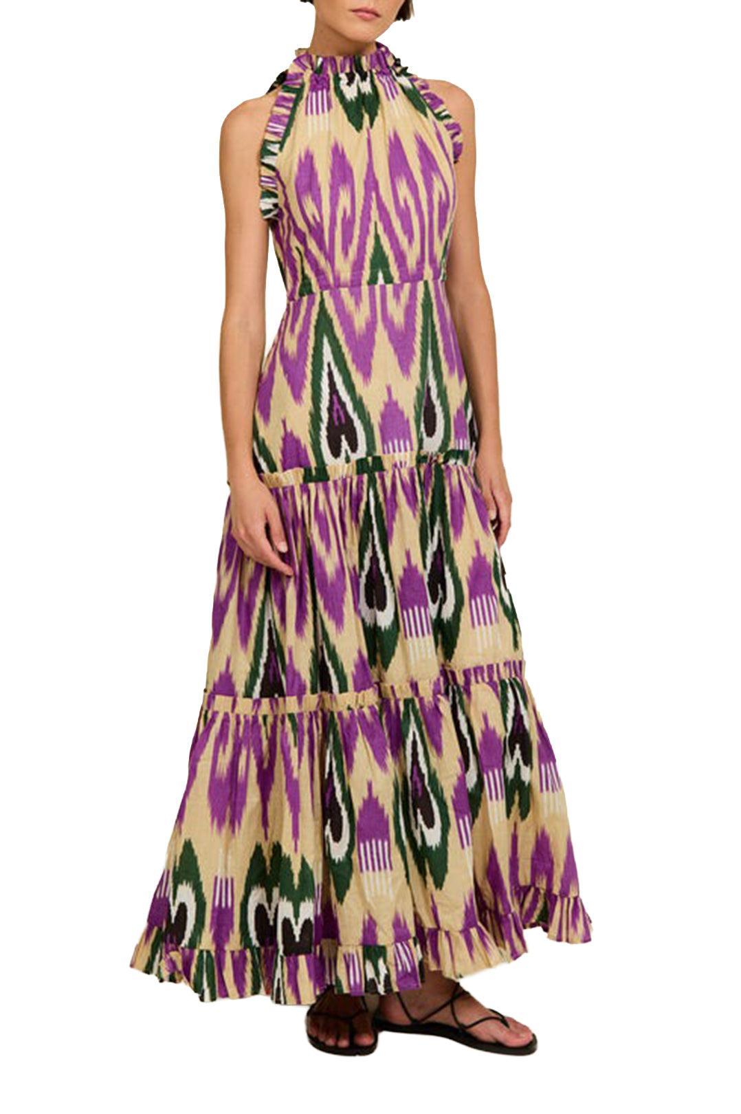 Philippa 1970-Shiloh Ikat Dress-dgallerystore