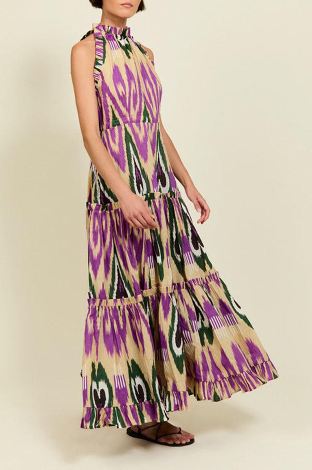 Philippa1970-Shiloh Ikat Dress-dgallerystore