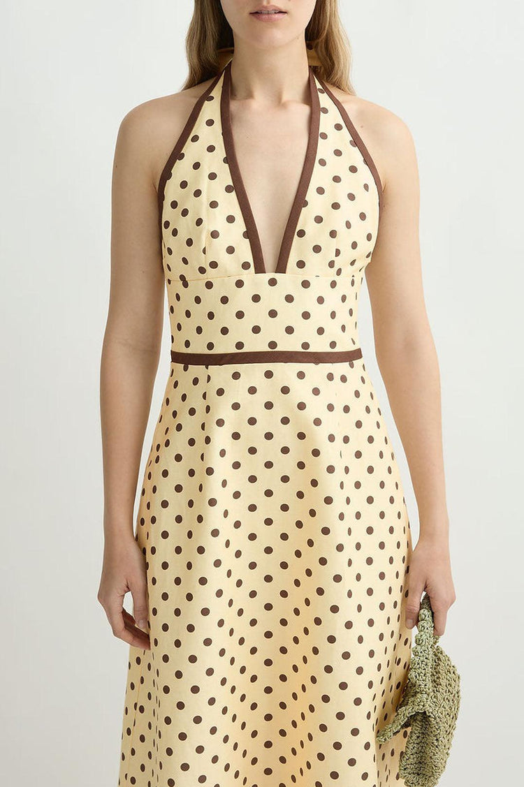 Posse-Bowie dress vanilla choc-dgallerystore